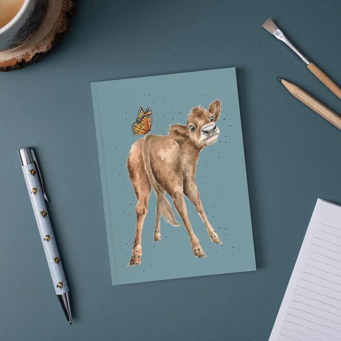 Wrendale Designs "Flutterly Fabulous" Cow A6 Notebook